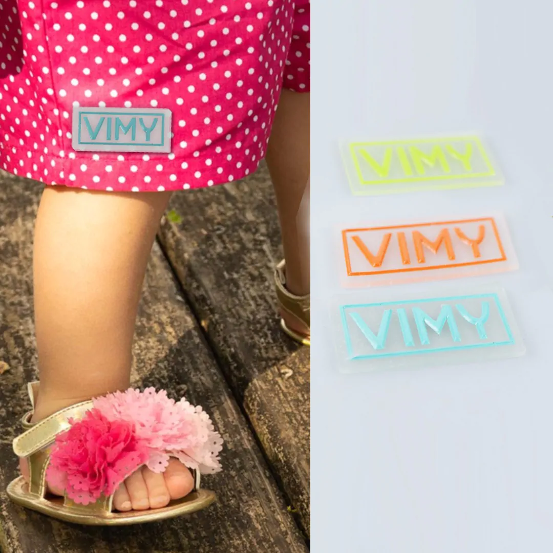 Etiqueta de Plastisol Personalizada